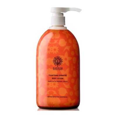 Garden of Panthenols Body Lotion Vanilla & Indian Cress Γαλάκτωμα Σώματος 1Lt