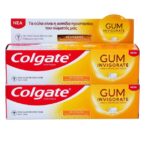 Colgate Promo Gum Invigorate Revitalise Φθοριούχος Οδοντόκρεμα για Καθημερινή Στοματική Υγιεινή 2×75 ml
