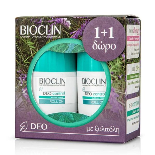 Bioclin Deo Control Roll on Αποσμητικό με Ευχάριστο Άρωμα