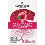 Superfoods Cranbecare 15200mg Συμπλήρωμα Διατροφής για Άτομα με Επανεμφανιζόμενες Λοιμώξεις του Ουροποιητικού Συστήματος 30caps