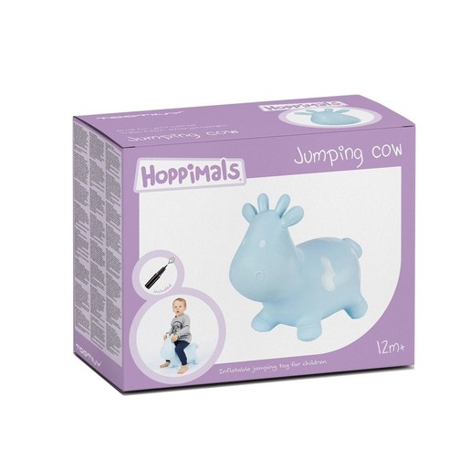Hoppimals Jumping Cow Φουσκωτό Αγελαδίτσα Χοπ Χοπ