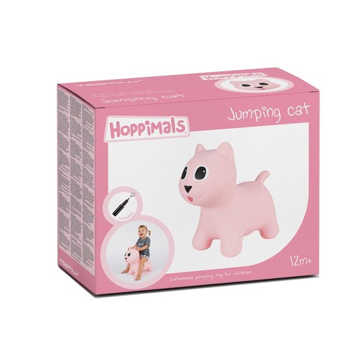 Hoppimals Jumping Cat Φουσκωτό Γατούλα Χοπ Χοπ