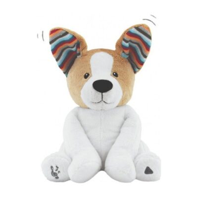 Zazu Peek a Boo Soft Toy Danny Λούτρινο Μουσικό Σκυλάκι με Κουνιστά Αυτάκια