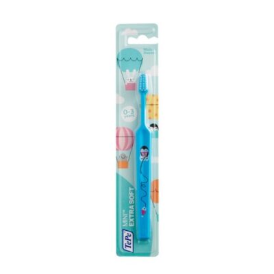 TePe Mini Extra Soft Παιδική Οδοντόβουρτσα για τα Πρώτα Δοντάκια από 0 Έως 3 Ετών 1 Τεμάχιο