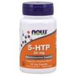 Now Foods 5-HTP 50mg Συμπλήρωμα Διατροφής για την Αύξηση των Επιπέδων Σεροτονίνης στον Οργανισμό 30 VegCaps