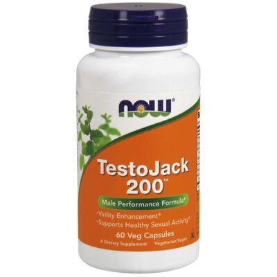 200mg Συμπλήρωμα Διατροφής για την Αύξηση της Φυσικής Τεστοστερόνης & της Ενέργειας 60 vegcaps