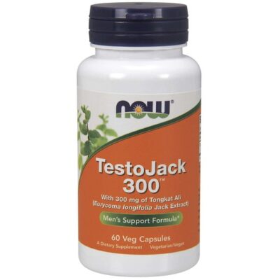 300mg Συμπλήρωμα Διατροφής για την Αύξηση της Φυσικής Τεστοστερόνης & της Ενέργειας 60 vegcaps