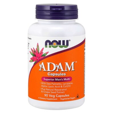 Now Foods Adam Men's Multiple Vitamin Συμπλήρωμα Διατροφής Πολυβιταμινούχος Φόρμουλα Ειδικά Σχεδιασμένη για τον Άνδρα 90Veg.caps