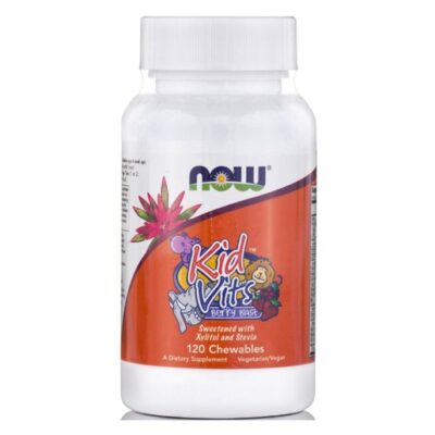 Now Foods Kid Vits Berry Blast Μασώμενη Πολυβιταμίνη Ειδικά Σχεδιασμένη για Παιδιά 120chewables