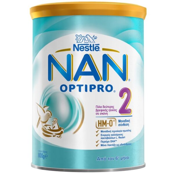 Nestle NAN Optipro 2 Γάλα σε Σκόνη για Βρέφη