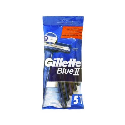 Gillette Blue II Ξυραφάκια Δύο Λεπίδων μιας Χρήσης 5τμχ