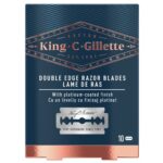 Gillette King C Double Edge Razor Blades Ξυράφια Διπλής Ακμής