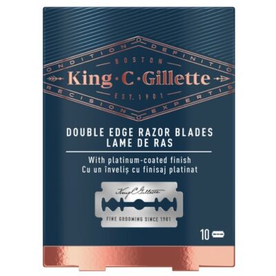 Gillette King C Double Edge Razor Blades Ξυράφια Διπλής Ακμής