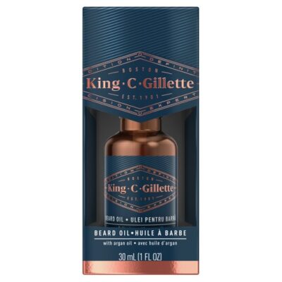 Gillette King C Beard Oil Ανδρικό Λάδι Περιποίησης για Γένια 30ml