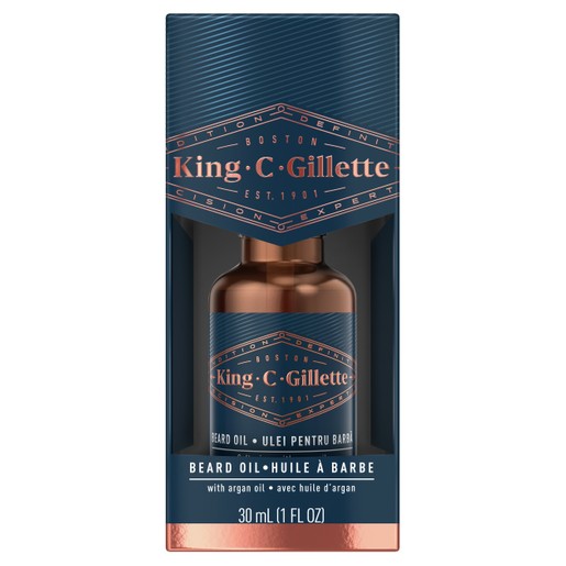 Gillette King C Beard Oil Ανδρικό Λάδι Περιποίησης για Γένια 30ml