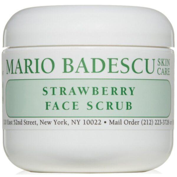 Mario Badescu Strawberry Face Scrub Απολαυστικό Scrub για Απαλό & Φωτεινό Αποτέλεσμα