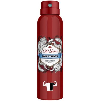 Old Spice Wolfthorn Deodorant Body Spray Αποσμητικό με Δυναμικό Άρωμα Μόνο για Αληθινούς Άντρες 150ml