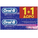 3D White Vitalizing Fresh Toothpaste 2 x 75ml – Oral-B