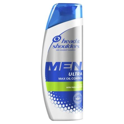 Head & Shoulders Men Ultra Anti-Dandruff Shampoo Max Oil Control Αντιπυτιριδικό Σαμπουάν Ρύθμισης Λιπαρότητας