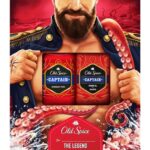 Old Spice Set Captain Deodorant Stick 50ml & Captain Shower Gel and Shampoo 250ml