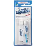 Pasta Del Capitano Travel Kit Plaque and Cavities Toothpaste 25ml & Toothbrush