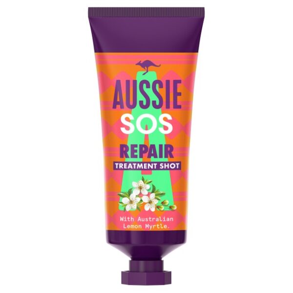 Aussie SOS Repair Treatment Shot Αμπούλα Βαθιάς Περιποίησης & Αναδόμησης Μαλλιών 25ml