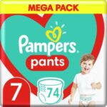 Pampers Pants Mega Pack Νο7 (17+kg) 74 πάνες