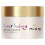 Pantene Hair Biology De-frizz & Illuminate Reconstructing Mask 160ml