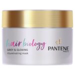 Pantene Hair Biology Grey & Glowing Illuminating Mask 160ml