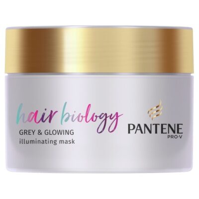 Pantene Hair Biology Grey & Glowing Illuminating Mask 160ml