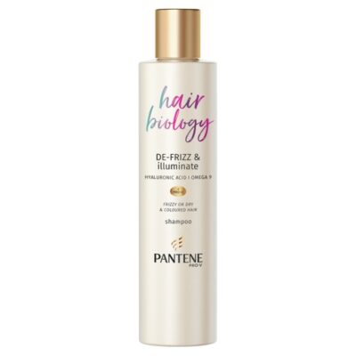 Pantene Hair Biology De-frizz & Illuminate Shampoo 250ml