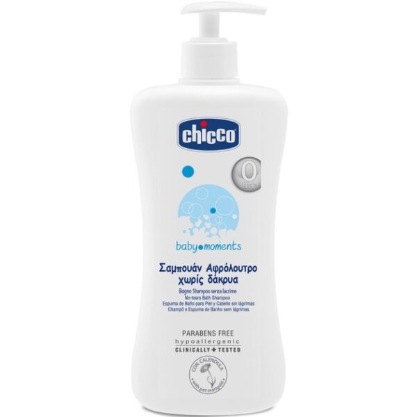 Chicco Baby Moments Σαμπουάν-Αφρόλουτρο Όχι Πια Δάκρυα 0m+ 500ml