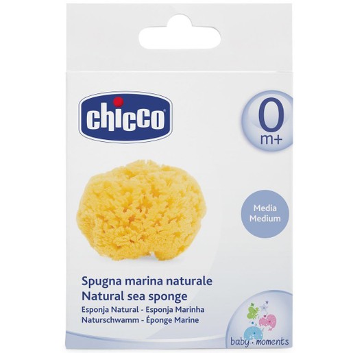 Σφουγγάρι Φυσικό Medium 0m+ 1τμχ - Chicco