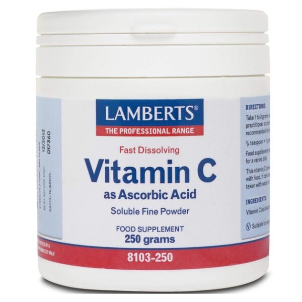 Lamberts Ascorbic Acid 250gr powder