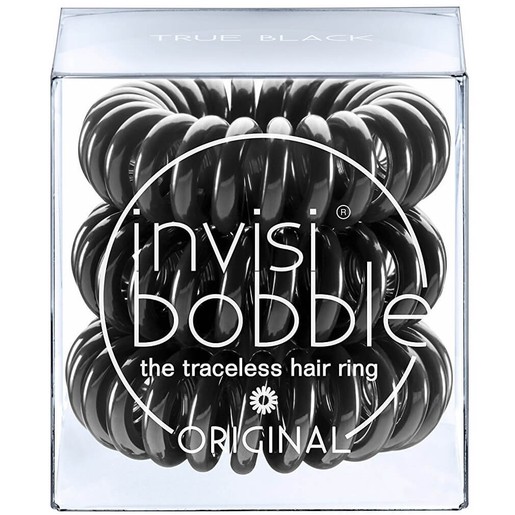Invisibobble Original True Black Λαστιχάκι Μαλλιών 3 Τεμάχια