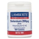 Lamberts Selenium 200μg 100tabs