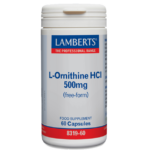 Lamberts L-Ornithine 500mg 60 tabs