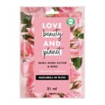 Love Beauty & Planet Muru Muru Butter & Rose Blooming Radiance Sheet Face Mask 1x 21ml