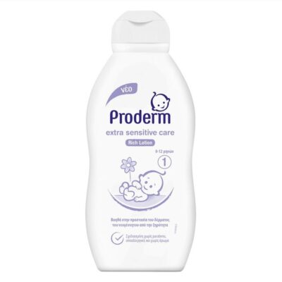 Proderm Extra Sensitive Care Rich Lotion Ενυδατική Βρεφική Κρέμα που Προστατεύει το Δέρμα από την Ξηρότητα