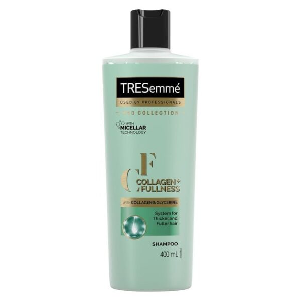 TRESemme Collagen & Fullness Shampoo Σαμπουάν Εμπλουτισμένο με Κολλαγόνο για Περισσότερο Όγκο στα Λεπτά Μαλλιά 400ml