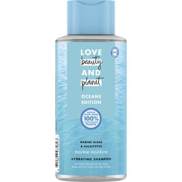 Love Beauty & Planet Oceans Edition Hydrating Shampoo With Marine Algae & Eucalyptus 400ml
