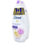 Dove Πακέτο Προσφοράς Sweet Cream & Peony Body Wash Αφρόλουτρο για πιο Λεία Επιδερμίδα 2x750ml 1+1 Δώρο