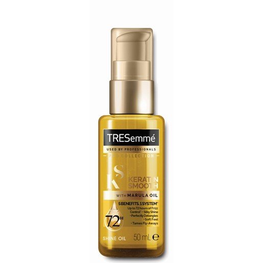TRESemme Keratin Smooth With Marula Oil Έλαιο Κερατίνης για Απαλά & Λαμπερά Μαλλιά & Έλεγχο του Φριζαρίσματος 50ml