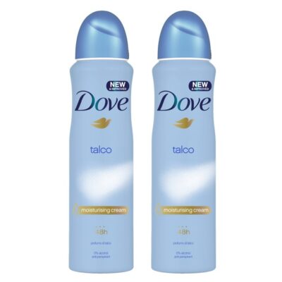 Dove Αποσμητικό Spray Talco 2 x150ml Πακέτο 1+1