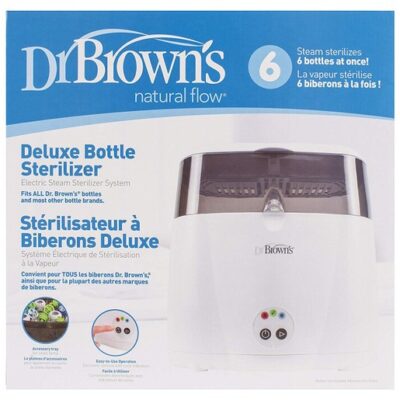 Dr Brown Deluxe Electric Bottle Sterilizer Ηλεκτρικός Αποστειρωτής Ατμού AC043