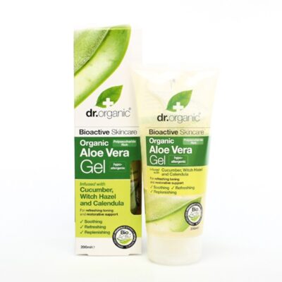 Dr.Organic Aloe Vera Gel with Cucumber & Witch Hazel 200ml