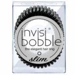 Invisibobble Slim True Black Λαστιχάκι Μαλλιών 3 Τεμάχια