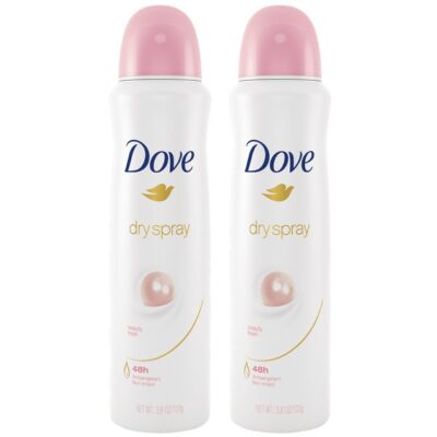Dove Αποσμητικό Spray Beauty Finish 2 x150ml Πακέτο 1+1