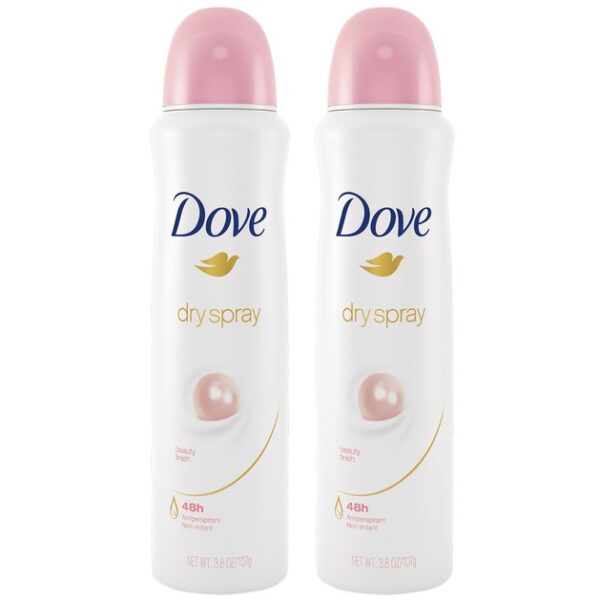 Dove Αποσμητικό Spray Beauty Finish 2 x150ml Πακέτο 1+1