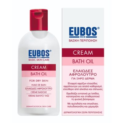 Eubos Bath Oil Ελαιώδες Αφρόλουτρο για τον Βαθύ Καθαρισμό και την Περιποίηση του Ξηρού Δέρματος 200ml